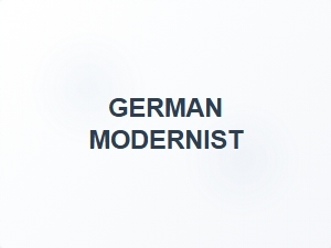 German Modernist Typefaces for Print Layout